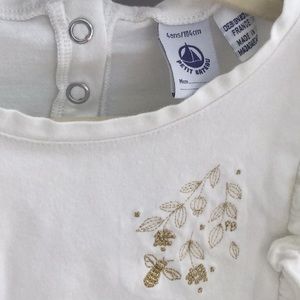 Girls Petit Bateau Shirt